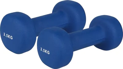 Produktbild von V3TEC Neoprenhanteln blau 2X2.5