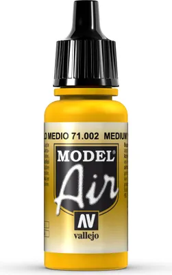 Produktbild von Vallejo 71.002, Gelb, Acrylfarbe, Flüssigkeit, 17 ml, 1 Stück(e)