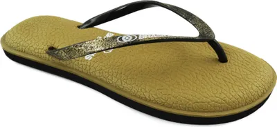 Produktbild von BRASILERAS Damen Sandalen mit rutschfester Sohle bequem schuhe strand/schwimmbad/stadt braun 35/36 EU - UBSFTY
