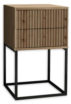 Productafbeelding van MARLE Nachtkastje Artisan, eikenlook, nachtkastje met lades