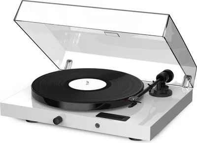 Image de Pro-Ject Jukebox E1 OM5e Tourne-disque Amplificateur intégré 2x25w - Blanc