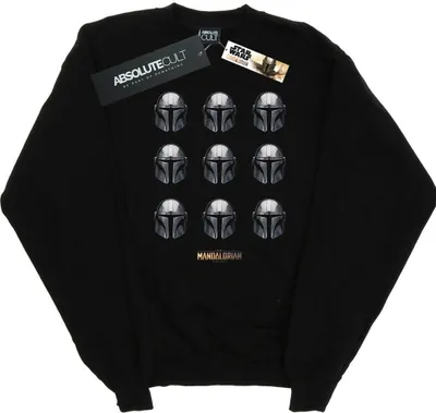 Produktbild von Star Wars - "The Mandalorian" Sweatshirt für Damen BI38754 (L) (Schwarz)