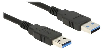 Image de USB Kabel Delock USB3.0 A -> A St/St 3.00m schwarz