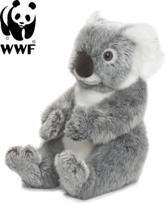 Obrázok produktu pre WWF Koala plyšová hračka 22cm biela udržateľná recyklovaná plyšová hračka mäkká hračka ECO