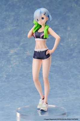 Zdjęcie produktu dla Re:Zero – Nowe życie w innym świecie – Figurka z PVC w skali 1:7, strój sportowy Rem, 23 cm