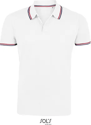 Produktbild von SOLs 02949 | Herren Polo Prestige Men Polo - 200 Piqué, 100% Baumwolle - Farbe: White - Größe: L