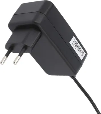 Zdjęcie produktu dla Zasilacz 12 V/1,5 A, poziomy, CEE 7/16, czarny