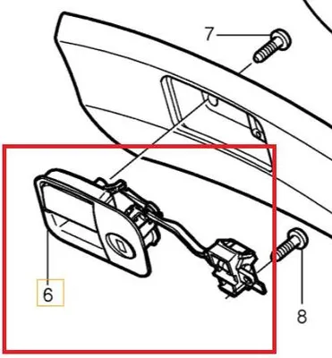 Obrázek produktu pro VOLVO S80 madlo prostoru pro cestující OE