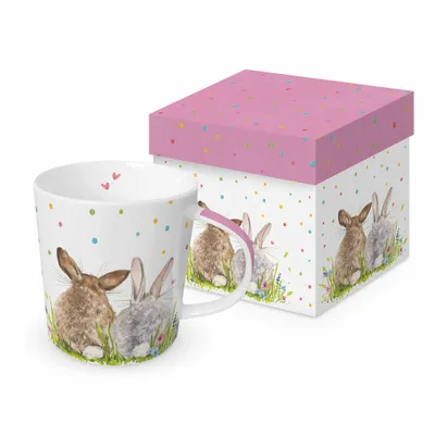 Immagine prodotto di PPD Easter Party Trend Mug, in Geschenkbox, Henkelbecher, Kaffeebecher, Becher, Tasse, New Bone China, 400 ml, 160302181