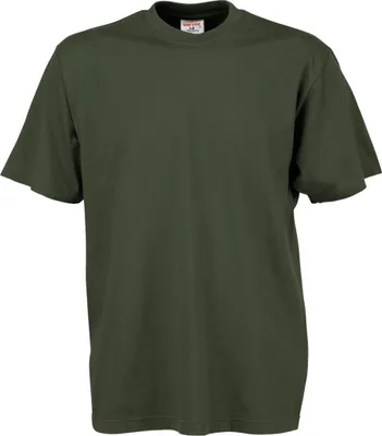 Immagine prodotto di Tee Jays 8000 | T-shirt morbida da uomo - Lavabile fino a 60 °C - Colore: Olive - Taglia: L