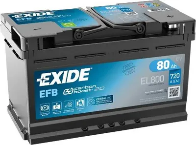 Immagine prodotto di Batteria per auto Exide EL800 EFB 12V 80Ah 800A