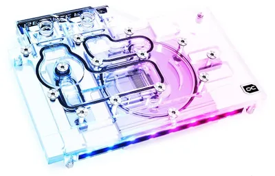 Produktbild von Alphacool Eisblock Aurora Acryl GPX-N, Wasserblock + Kühlkörper, Acryl, Kupfer, Schwarz, Transparent, CE, FC, RoHS, RTX 3070 Founders Edition, 169,5 mm