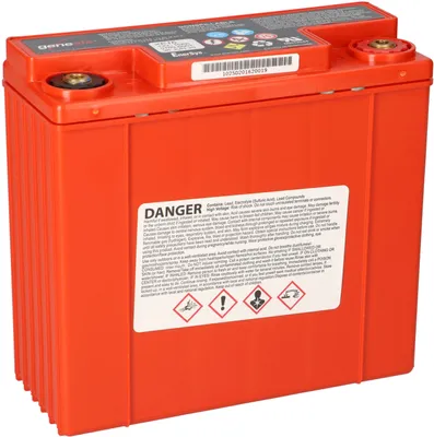 Produktbild von Genesis 12V 16Ah 12XE16 Reinblei Batterie mit M6 Innengewinde