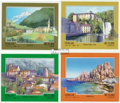 Produktbild von Briefmarken Italien 2017 Mi 3994-3997 (kompl.Ausg.) postfrisch Tourismus