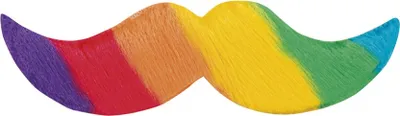 Produktbild von Schnurrbart Regenbogen