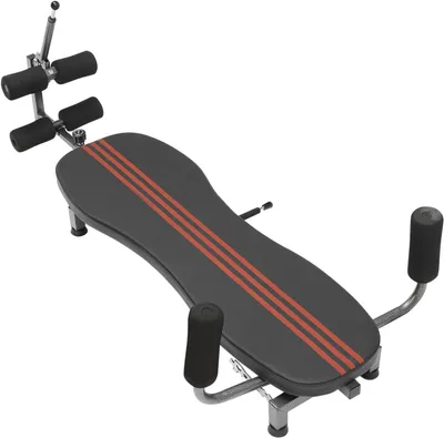 Produktbild von Rückenstreck- und Traktions-Inversionstisch mit einer Belastbarkeit von 150 kg, Dekompressionsbank zur Rückenstreckung und Gerät zur Rückenmassage sowie für körperformende Übungen