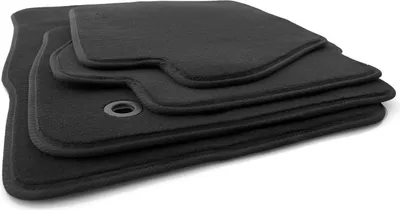Produktbild von Fußmatten Ford Fiesta Mk7 (2008-2011) Original Qualität Automatten 4-teilig Velours schwarz