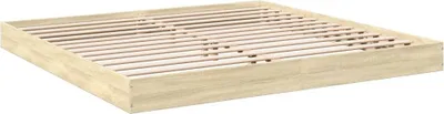 Produktbild von Bettgestell ohne Matratze Sonoma-Eiche 180x200 cm Holzwerkstoff