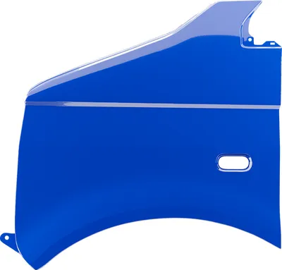 Productafbeelding van BLU Spatbord geschikt voor VW Volkswagen Transporter T5 / Multivan / Caravelle LA5F Links Blauw SommerBlau | 2003-2015 | Voorzijde | Gelakt | Montageklaar