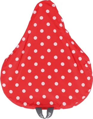 Image de Basil Housse de selle Rose, 28 x 23 x 1 cm, rouge/blanc