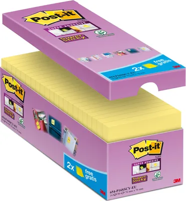 Immagine prodotto di Post-it 65416SYP 76x76mm 90 fogli ge 16pz