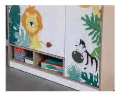 Image de Armoire Armoire Design Filles Chambre d'enfants Armoires Armoire Bois