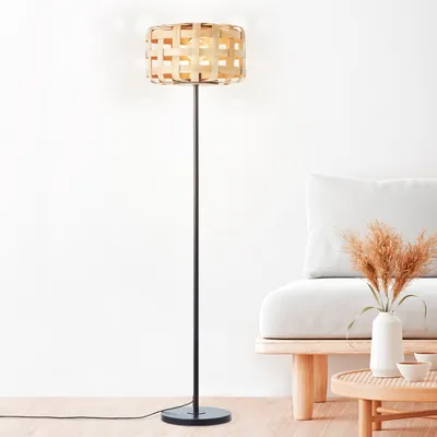 Produktbild von BRILLIANT Woodline Stehleuchte Bambus 139cm