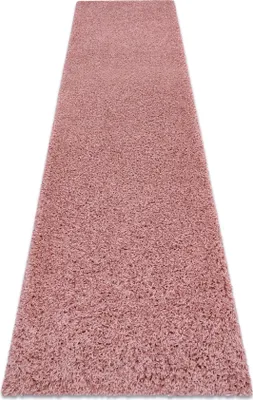 Produktbild von Teppich, Läufer SOFFI shaggy 5cm rosa - in die Küche, Halle, Korridor Rosa 60x200 cm