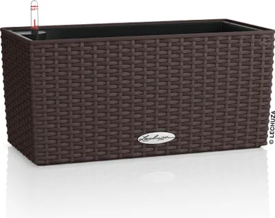 Obrázek produktu pro Lechuza Samozavlažovací truhlík Balconera Cottage 40 cm, hnědá (mokka)