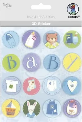 Produktbild von 3D-Sticker Motiv 94 - Baby