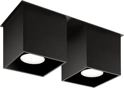 Produktbild von Deckenstrahler, Aluminium schwarz, L 26 cm