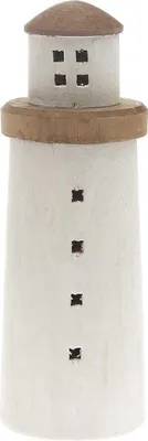 Produktbild von Holzdeko Leuchtturm