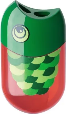 Produktbild von FABER-CASTELL Doppelspitzdose Fisch inkl. Radierer
