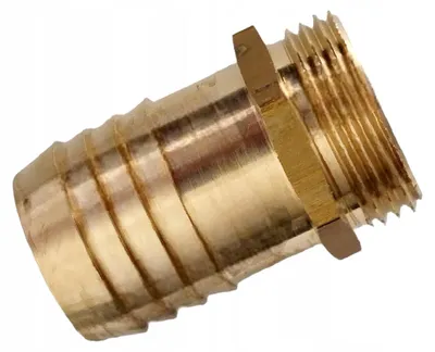 Produktbild von Boutte Schlauchstück 1 Zoll Anschluss 32mm Messing Außengewinde