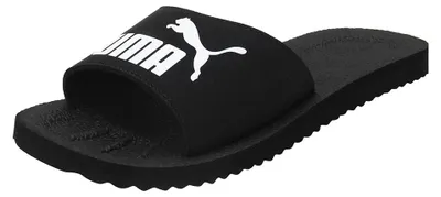 Produktbild von PUMA Purecat Uni Slide Sandal , Black White, 47 EU