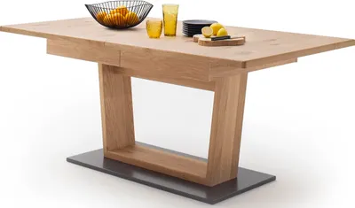 Produktbild von Esstisch Portland | ausziehbar | 180 (280)x100 | Asteiche Bianco