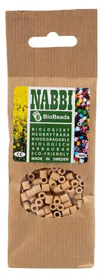 Image de NABBI BioBeads 5x5mm Creme - 1000st.