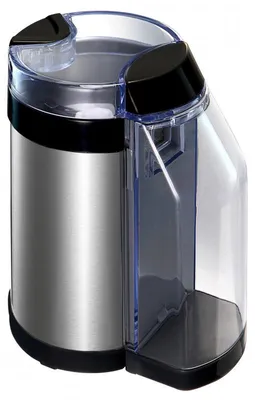 Obrázek produktu pro Mlýnek na kávu Oliver Voltz OV51172D, 130W, nádoba na mletou kávu 50 g, 2 filtry na jemnou a hrubou kávu, černá/stříbrná