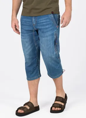 Produktbild von Timezone Herren Shorts Connor 33904-W29, 33904-W30, 33904-W31, 33904-W32, 33904-W33, 33904-W34, 33904-W36, 33904-W38, 33904-W40 TZO-25-10027-00-3444 middle blue wash W33