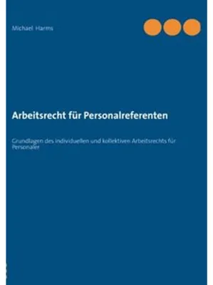 Obrázok produktu pre Arbeitsrecht für Personalreferenten