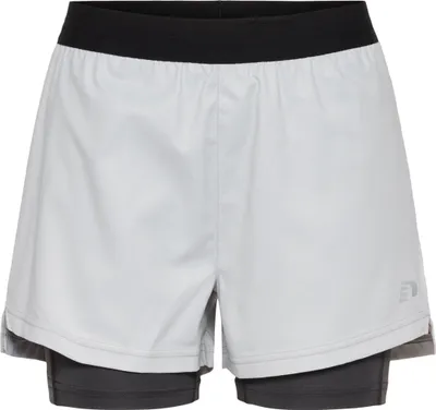 Image de newline 2in1 Running Shorts Damen oyster mushroom XS