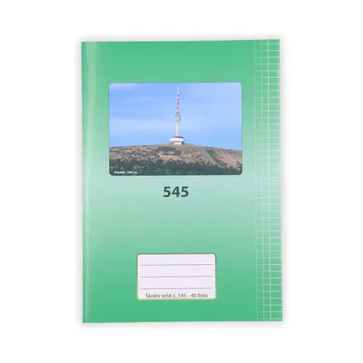 Produktbild von 545 - Notizbuch A5 quadratisch 40l.