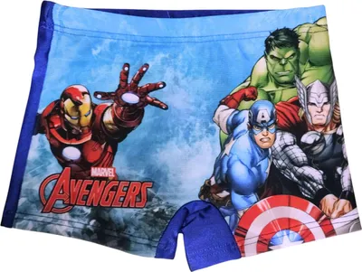 Produktbild von Badehose Avengers  Blau 98-104 cm