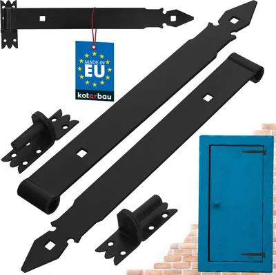 Immagine prodotto di KOTARBAU® Cerniera per tapparella 400 mm 2 pz. con morsetto Cerniera per porta Cerniera per porta Cerniera per porta Cerniera Ferramenta per edilizia Ferramenta per porta Ferramenta per porta Accessori per porta Acciaio inox Verniciato a polvere