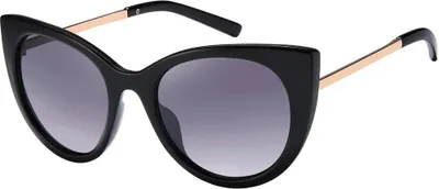 Produktbild von Gil Damen Sonnenbrille Cat-Eye Designer 80er Modern Urlaub Sommer Strand 30410 Grau Schwarz
