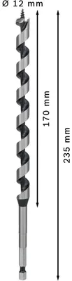 Immagine prodotto di PRO Legno Punta per legno, 12 x 170 x 235 mm