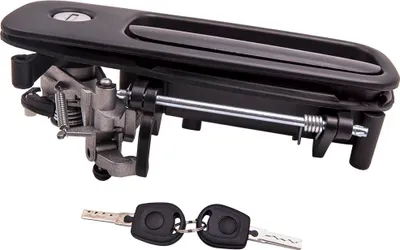 Image de Poignée de hayon Serrure avec clé pour VW Golf 3 4 Polo Lupo Caddy Sharan