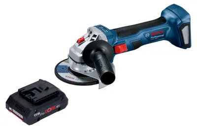 Obrázek produktu pro Bosch GWS 18V-7 Professional akumulátorová úhlová bruska 18 V 115 mm bezkartáčová + 1x akumulátor ProCORE 4,0 Ah – bez nabíječky