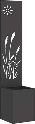 Image de vidaXL Brise-vue de jardin, noir, 32 x 150 cm