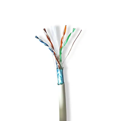 Produktbild von Nedis CAT6 Netzwerkkabel Rolle - Stranded - F/UTP - Reines Kupfer - 305 m - Innen - Rund - LSZH - Grau - Pull Box - ausziehbar
